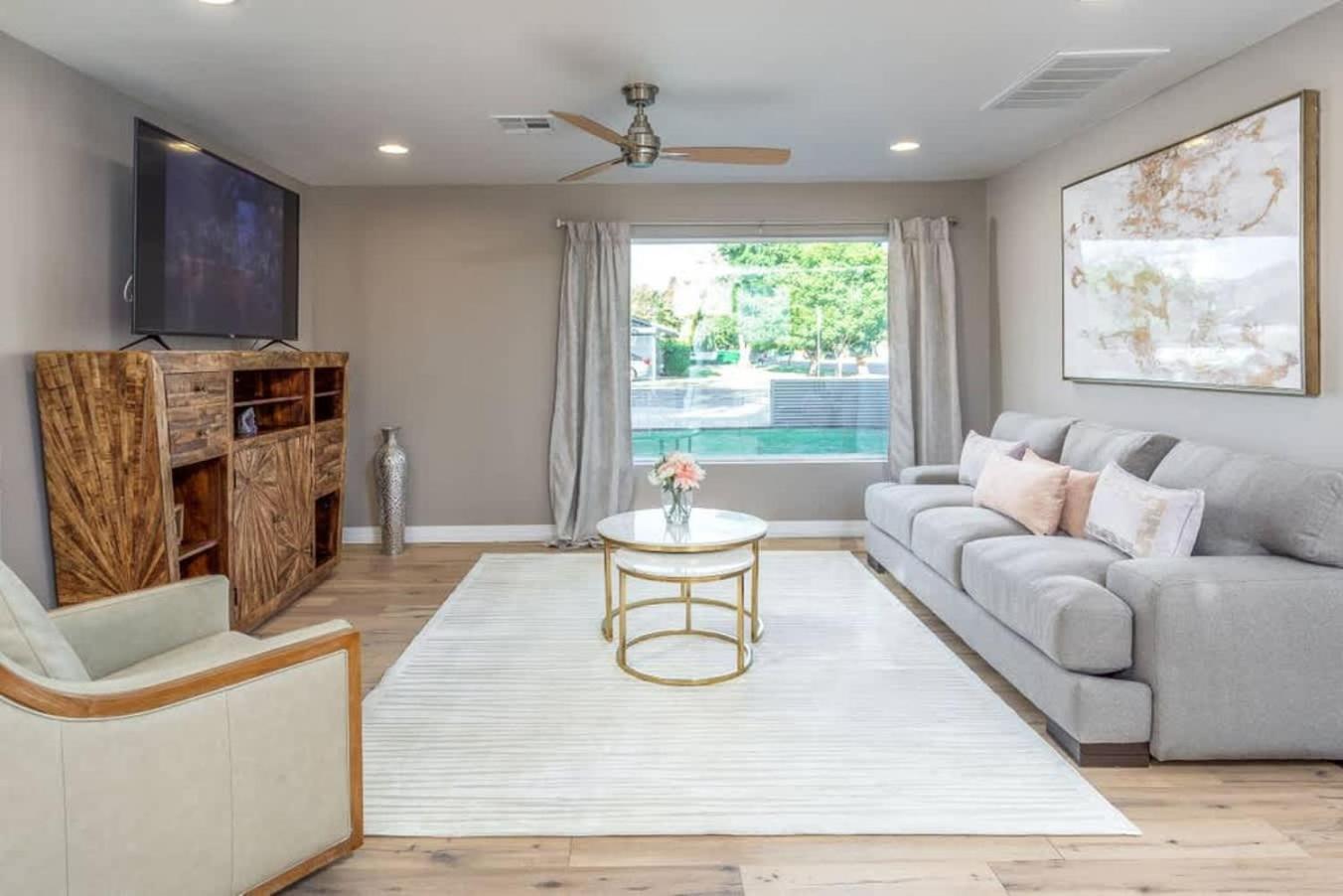 Tangerine Terrace - Modern Living Firepit Bbq *