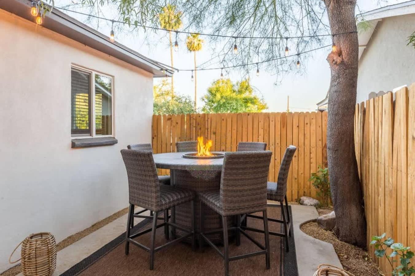 Tangerine Terrace - Modern Living Firepit Bbq Phoenix